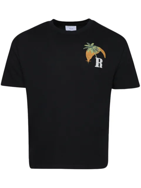 RHUDE Miami graphic-print cotton T-shirt