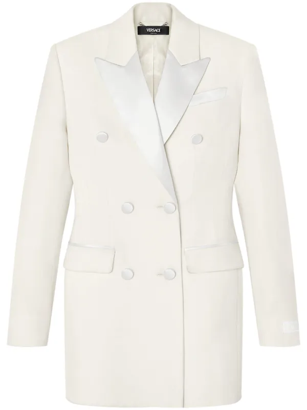 アウターその他 DSQUARED2 Woman Suit White S75FT0259S76498 101 Dsquared2 Outlet: Dress woman - White | Dsquared2 suit