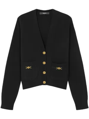 VERSACE カーディガン レディース デザイナー ニットウェア & カーディガン