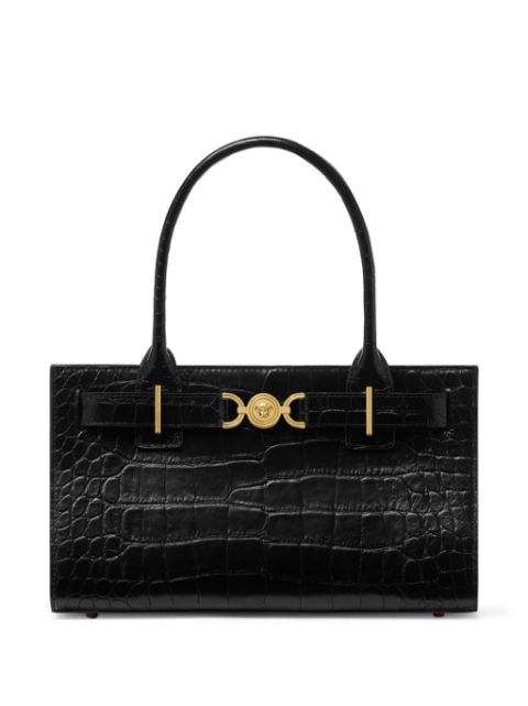 Versace Medusa '95 croc-effect tote bag Women