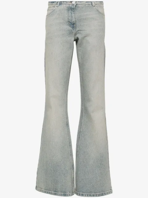 Courrèges bootcut cotton jeans
