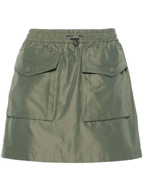 Moncler elasticated-waist cargo miniskirt