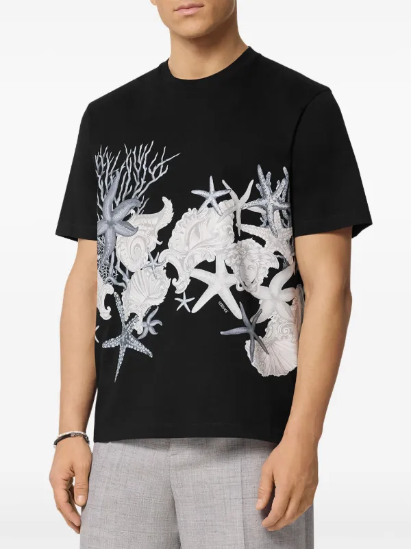 VERSACE バロッコ シー Tシャツ ブラック Versace バロッコ シー Tシャツ | ブラック | FARFETCH JP
