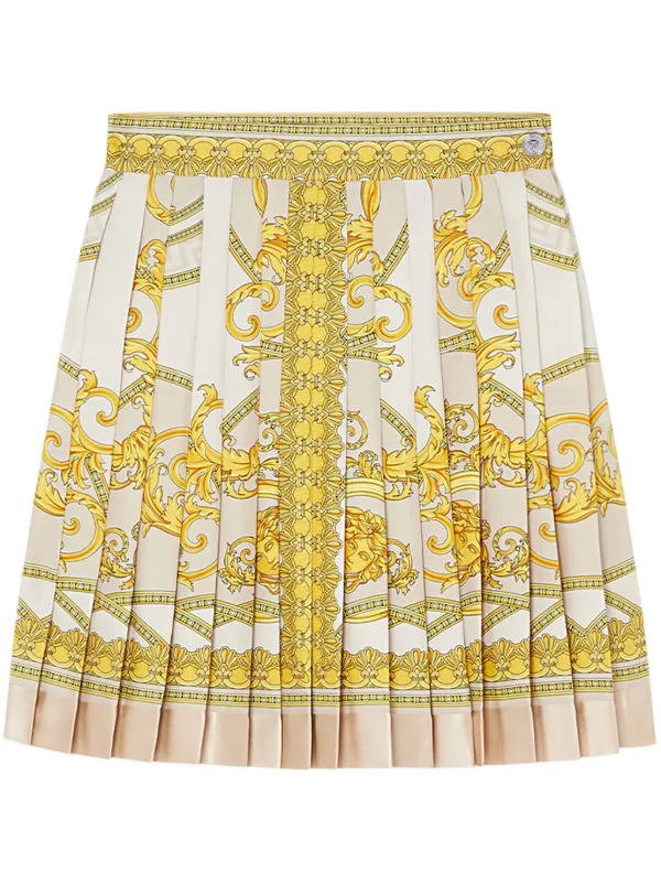 スカート Versace Pleated Skirt 23491179_53614308_600.jpg