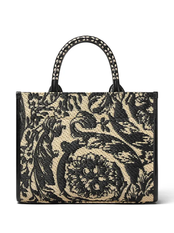 Versace バロッコ アテナ ハンドバッグ S Versace バロッコ アテナ ハンドバッグ S | ブラック | FARFETCH JP