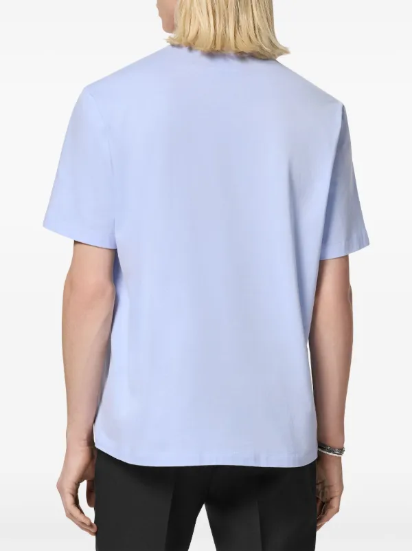 VERSACE ユニバーシティ コーラル Tシャツ ホワイト Versace University Coral Tシャツ | ブルー | FARFETCH JP