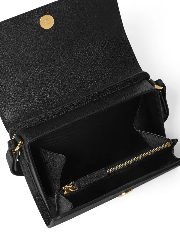 Versace メドゥーサ ビギー メッセンジャーバッグ | ブラック