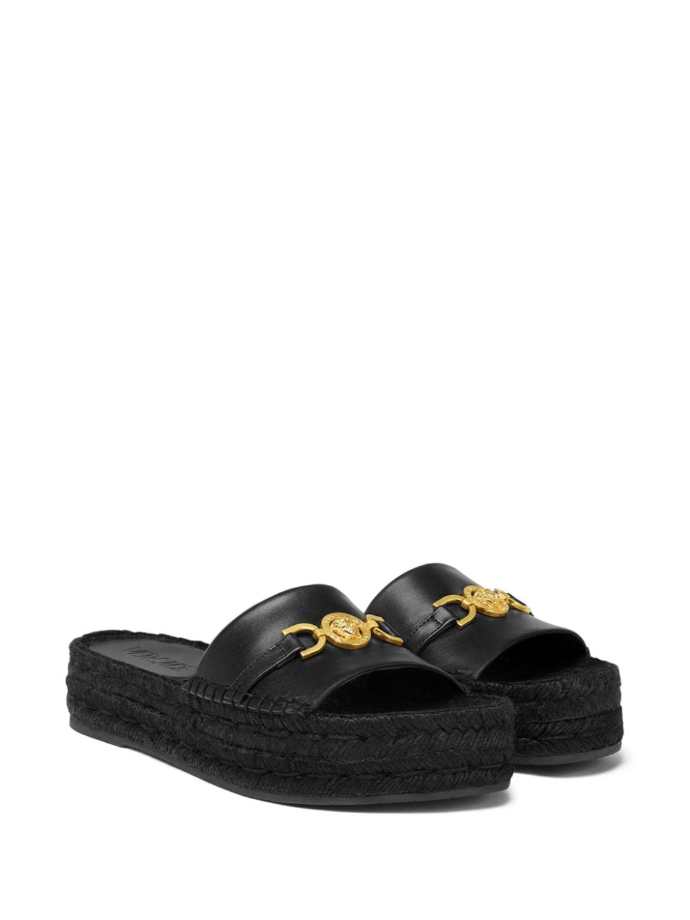 Versace Medusa '95 platform sandals - Zwart