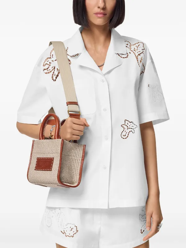 新シーズン Versace バロッコ アテナ ハンドバッグ S Versace バロッコ アテナ ハンドバッグ S | ブルー | FARFETCH JP