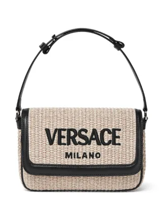 Versace Milano ショルダーバッグ | ニュートラル | FARFETCH JP