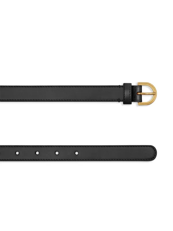 【VERSACE】ジャンニ リボン レザーベルト Versace Gianni Ribbon Leather Bow Belt | Saks Fifth Avenue