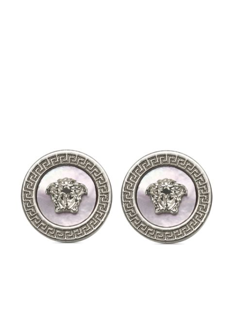 Versace Medusa mother-of-pearl stud earrings