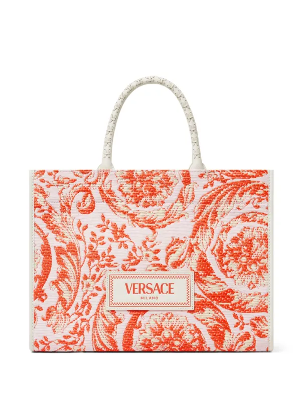 新シーズン Versace バロッコ アテナ ハンドバッグ S Versace バロッコ アテナ ハンドバッグ S | ブルー | FARFETCH JP