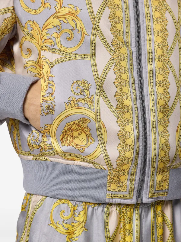 Versace La Coupe Des Dieux ボンバージャケット | グレー | FARFETCH JP