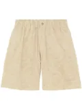 Versace Barocco jacquard towel shorts - Neutrals