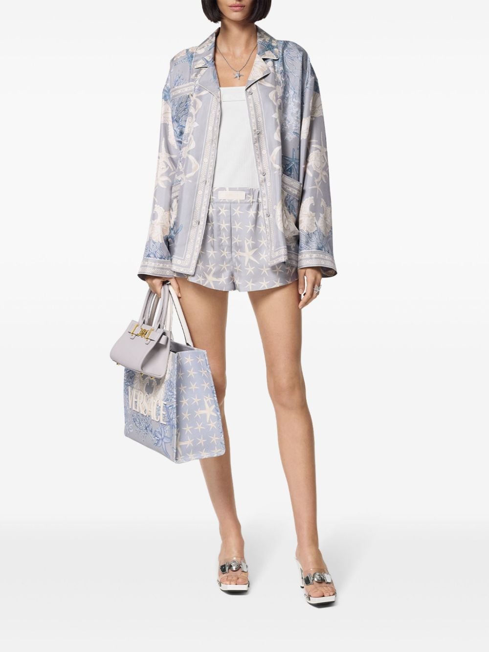 Versace Barocco Sea Silk Shirt - Farfetch