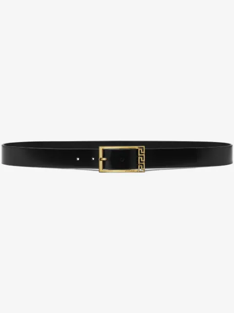 Versace Greca leather belt 3 cm