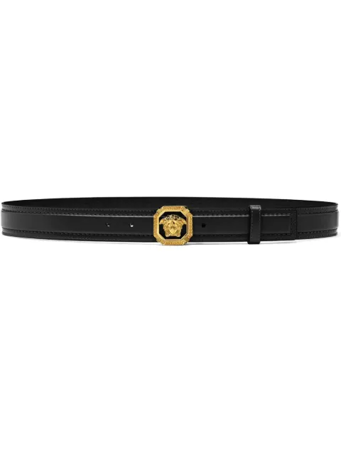 Versace ceinture Medusa en cuir