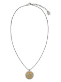 Versace Icon crystal-embellished necklace - Silver