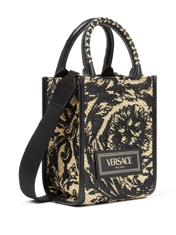 GIANNI VERSACE　ベロア　ハンドバッグ　ｗ2125-0930-③-④ GIANNI VERSACE(ジャンニヴェルサーチェ) / ハンドバッグ/--/総