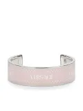 Versace 90s Logo cuff bracelet - Silver