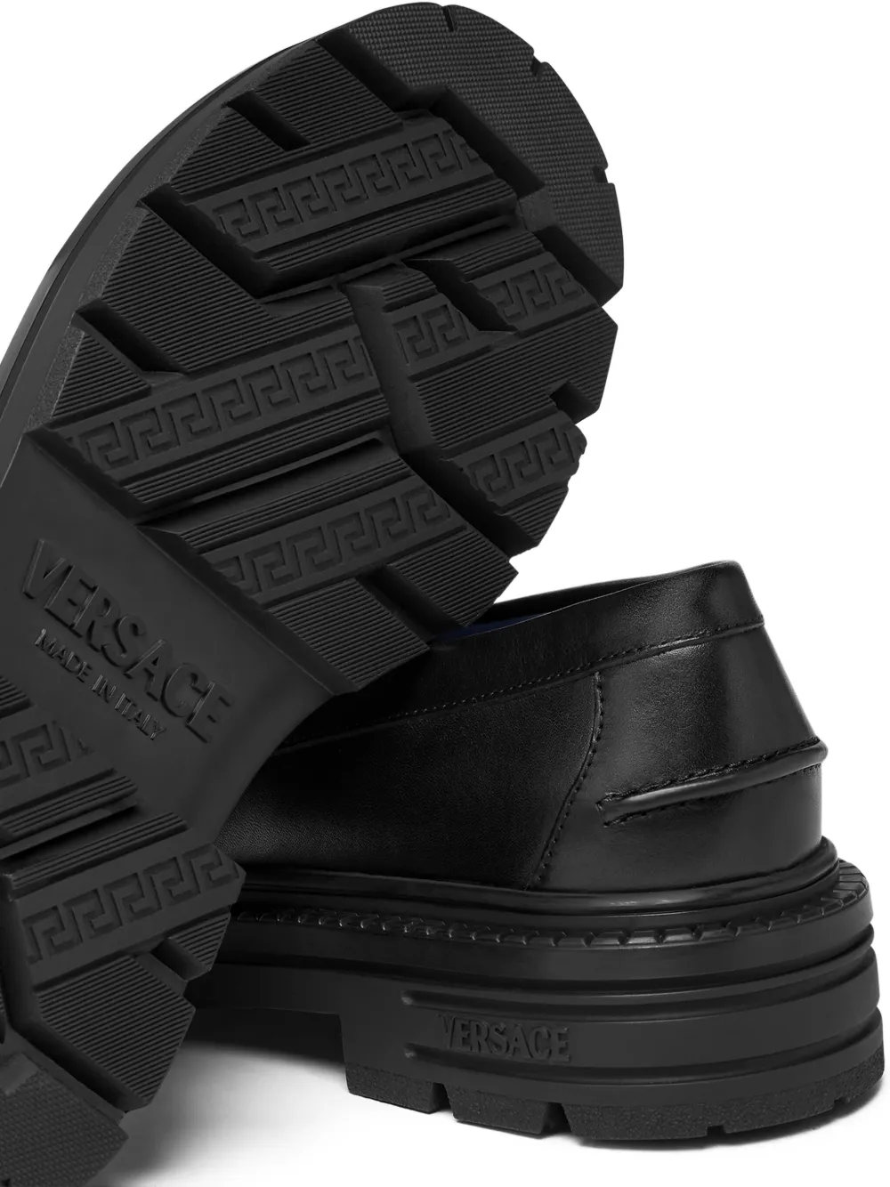 Versace Adriano loafers Black