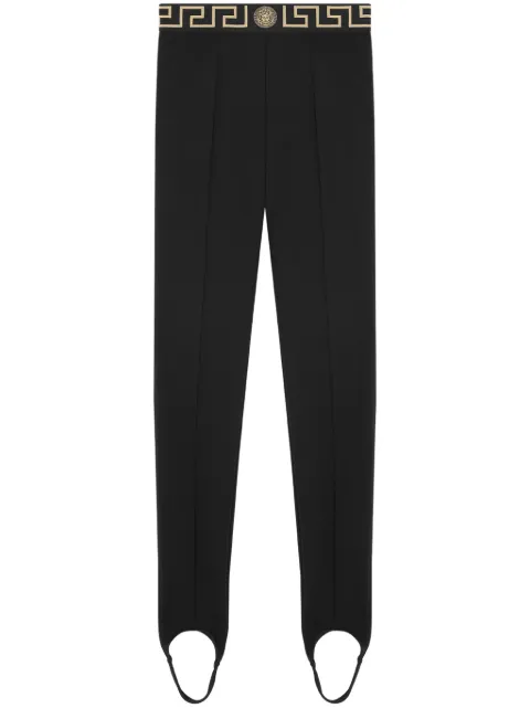 Versace Greca Border stirrup leggings