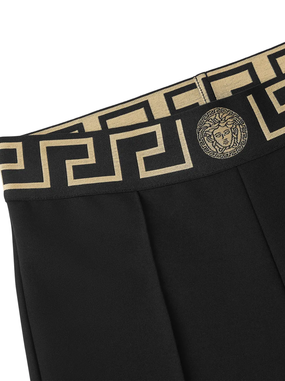 Versace Greca Border stirrup legging Zwart