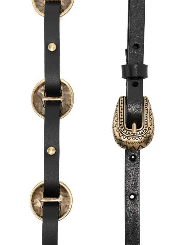 ベルト Pinko Belts PINKO decorative-buckles Belt | Black | FARFETCH CA