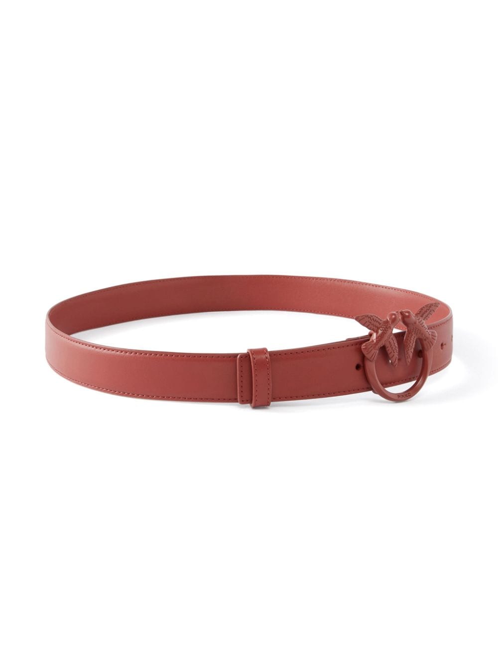 Shop Pinko Love Berry H3 Belt In Red