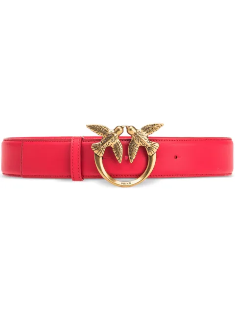 PINKO Love Berry leather belt