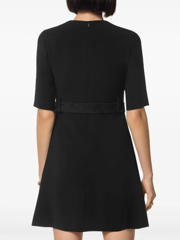 Versace A-line Mini Dress | Black | FARFETCH JO
