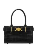 Versace small Medusa '95 croc-effect tote bag - Black