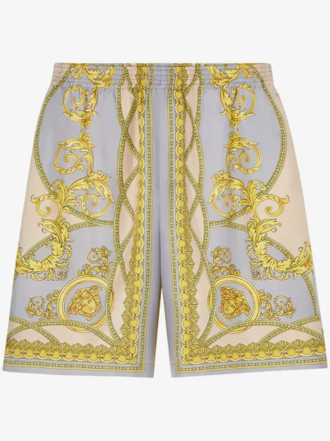 Versace شورت 'لا كوب دي ديو' حرير