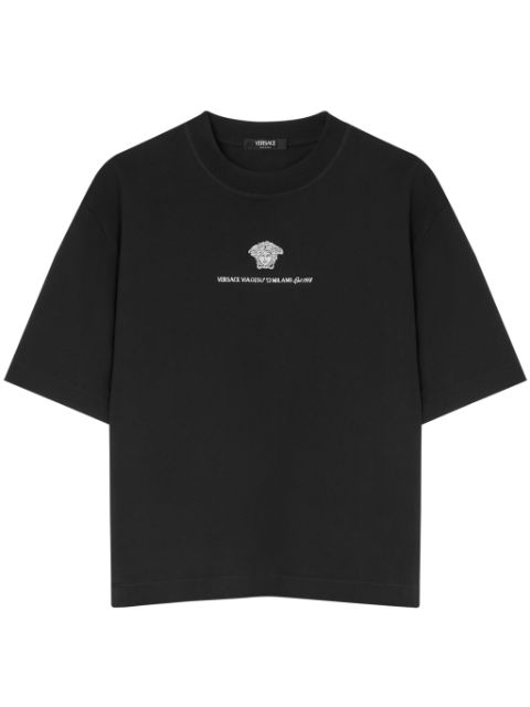 Medusa Milano embroidered T-shirt