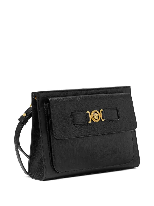 ショルダーバッグ Versace Small Medusa Biggie Clutch - Leather - Black Versace Medusa Biggie Small Crossbody Bag | Saks Fifth Avenue