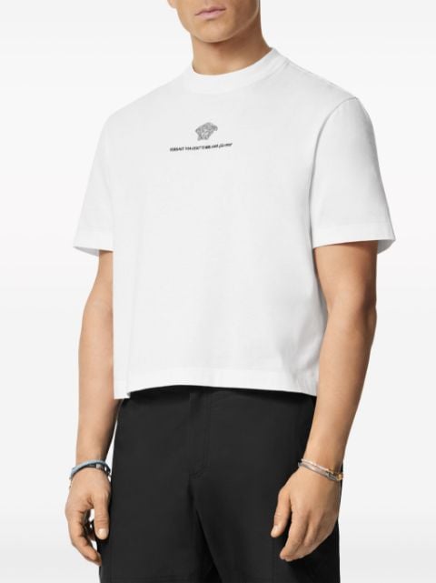 Medusa Milano embroidered T-shirt