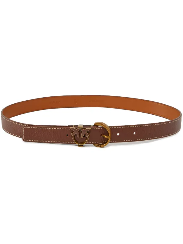ベルト Pinko Belts Brown PINKO Tamboril H2.5 Leather Belt | Brown | FARFETCH