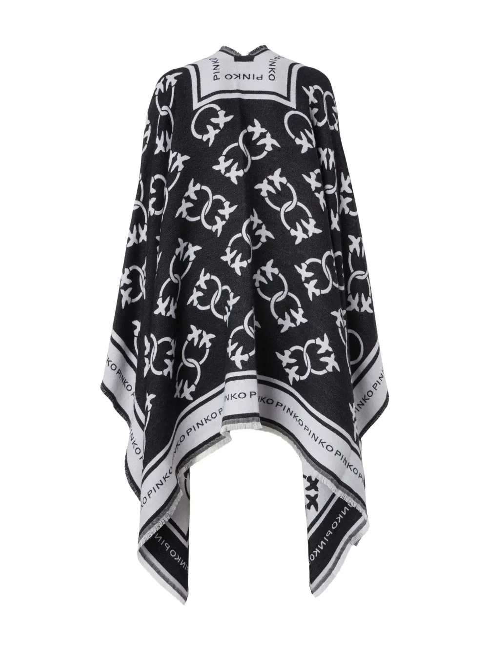 PINKO Matrice poncho - Zwart