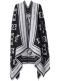 PINKO Matrice poncho - Black