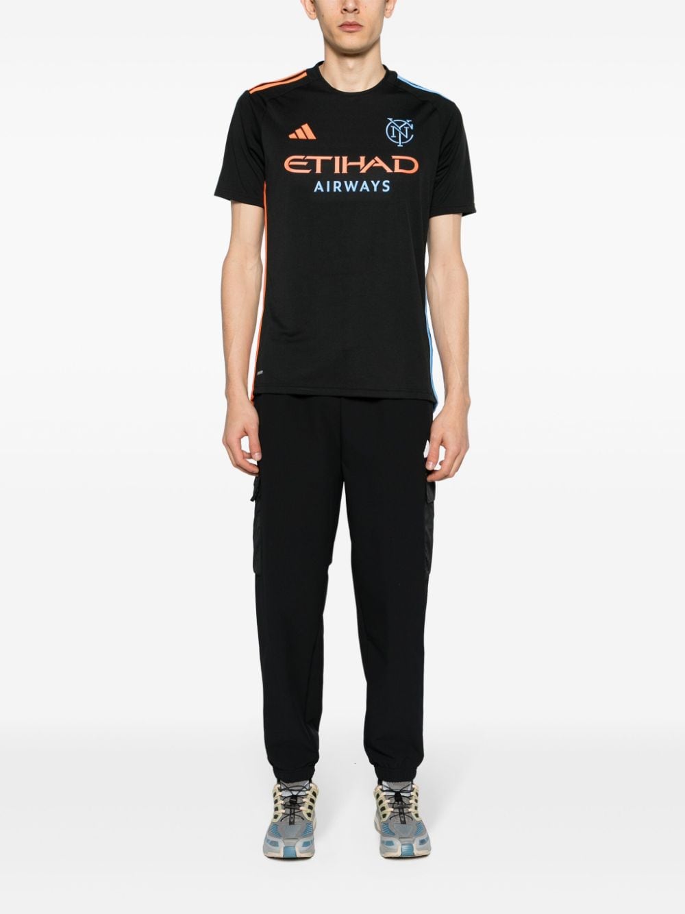 adidas New York City FC 24 25 away jersey T-shirt Zwart