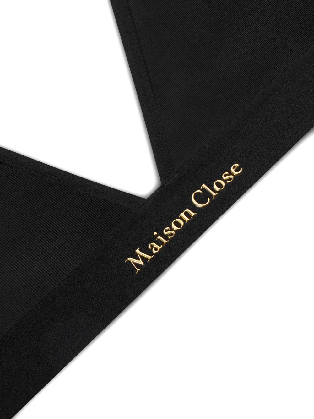  Maison Close Corpiño Double Sens Triangular - Negro 