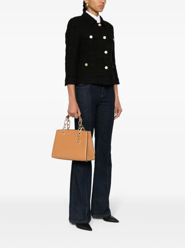 Michael Kors cynthia selling tote bags