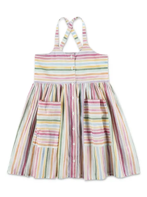 Stella McCartney Kids striped flared dress