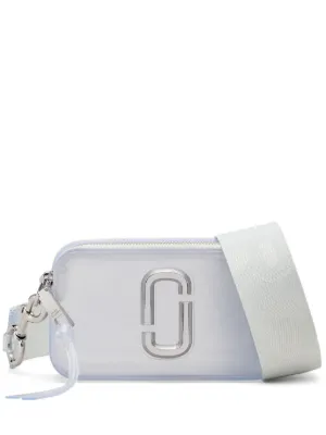 Marc Jacobs ザ メタリック スナップショット カメラバッグ | シルバー