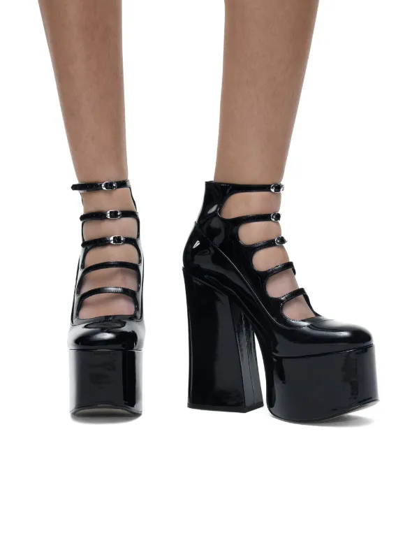 Marc Jacobs Kiki 160mm Leather Pumps | Black | FARFETCH AO