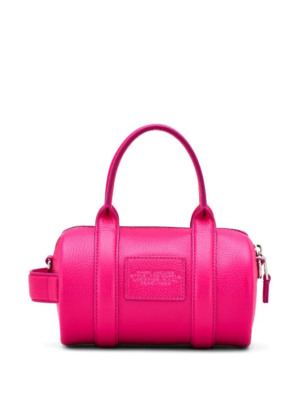 Marc Jacobs The Leather Mini Duffle Bag Pink FARFETCH UK