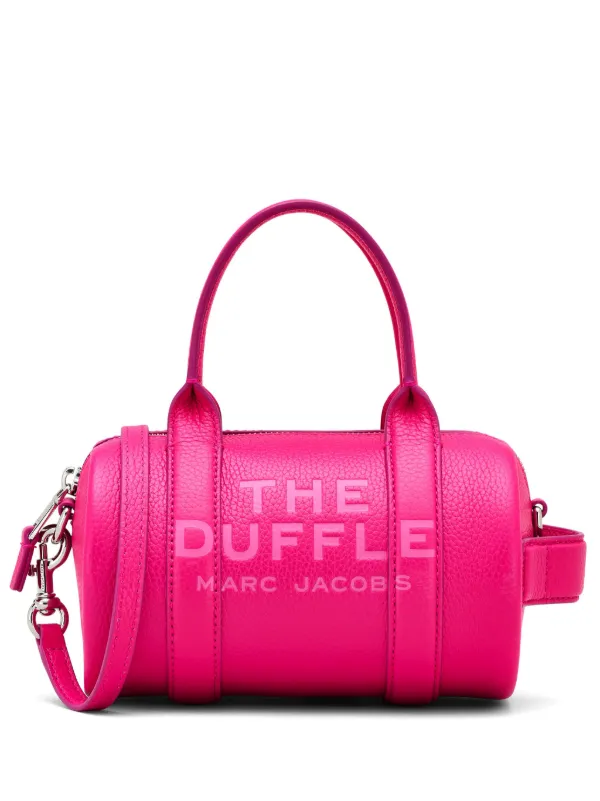 Marc Jacobs The Leather Mini Duffle Bag Pink FARFETCH TR