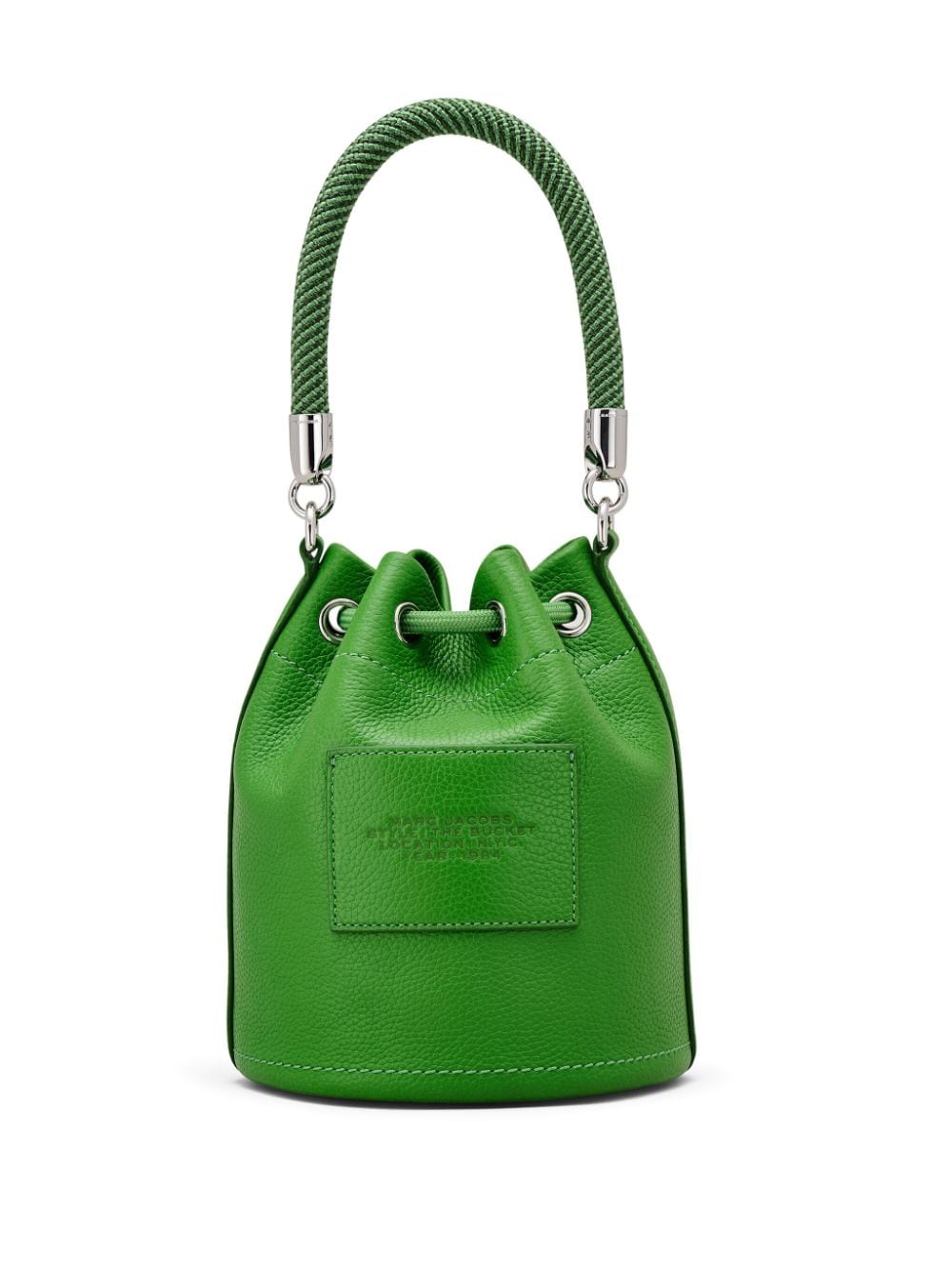 Marc Jacobs The Leather Bucket tas Groen