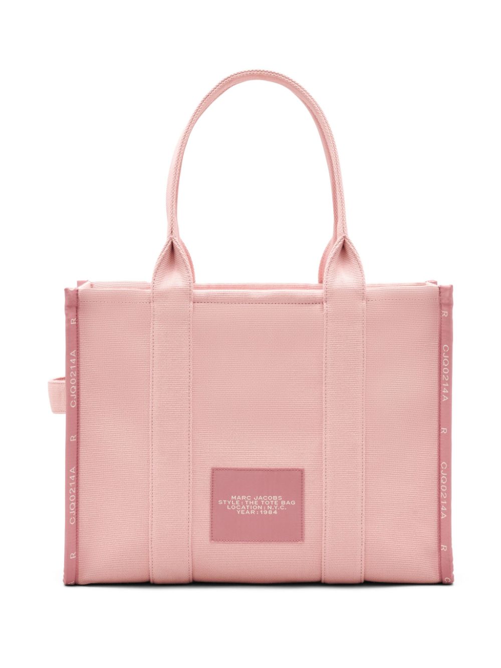 Marc Jacobs The Large Jacquard shopper Roze